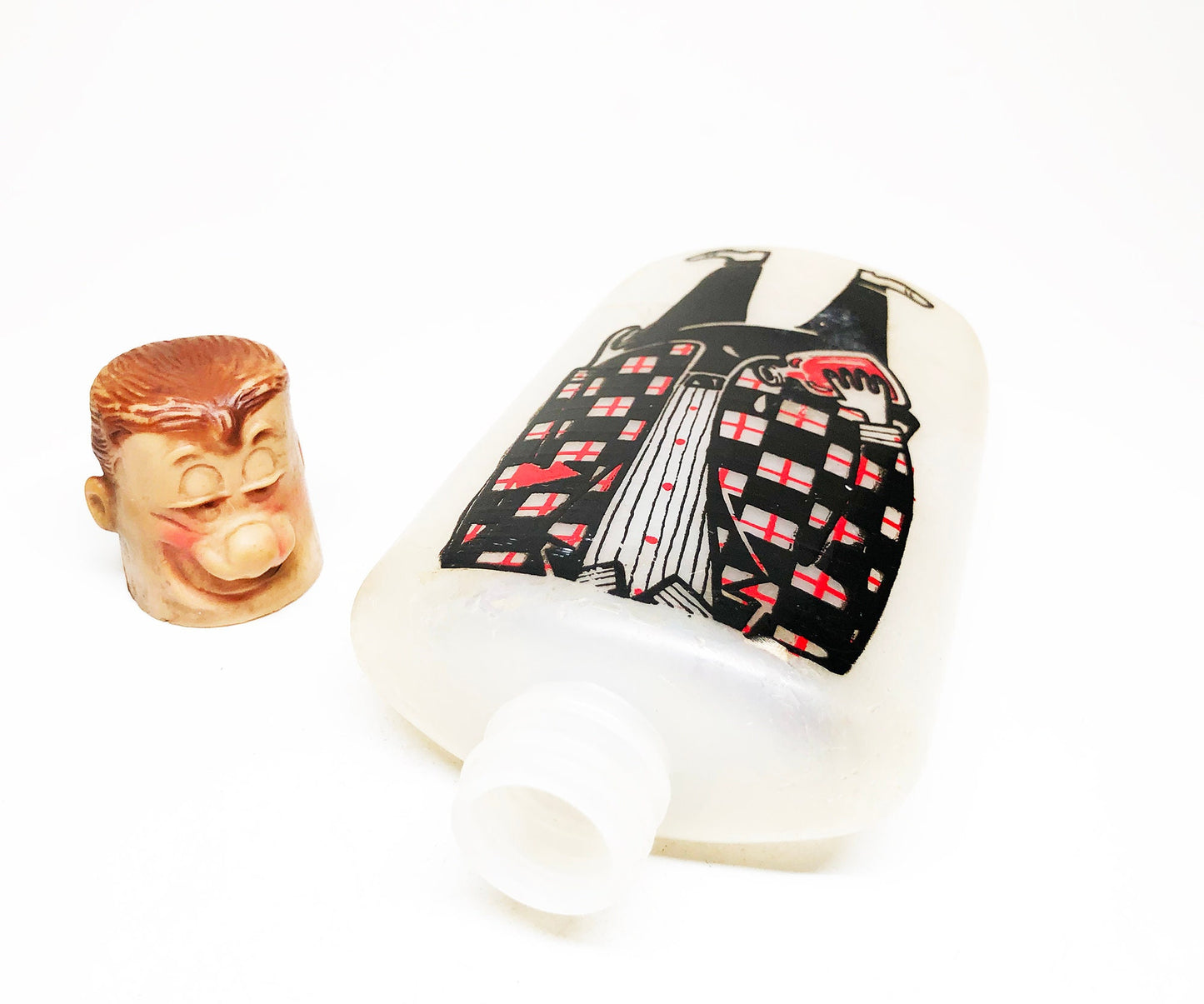 1950s Hip Nip 6 Ounce Novelty Flask