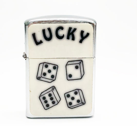 1960s Gambling Lucky Dice Lighter