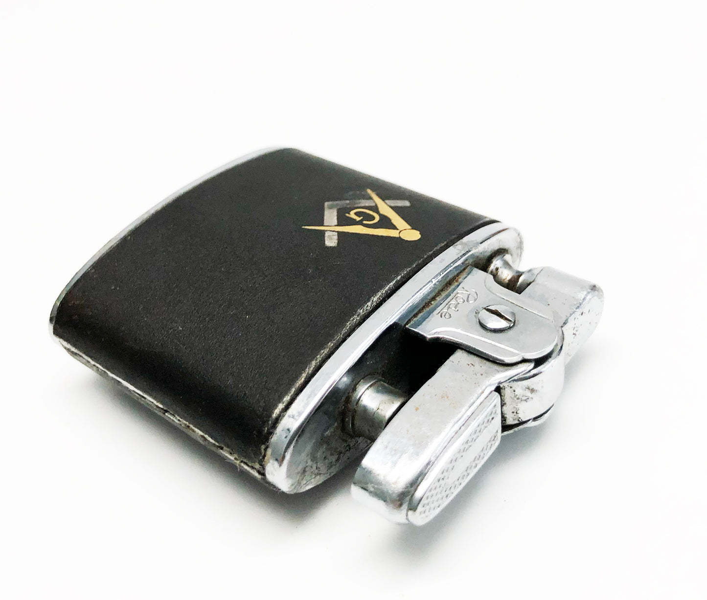 1950 Square and Compass Masonic Lighter in Original Box