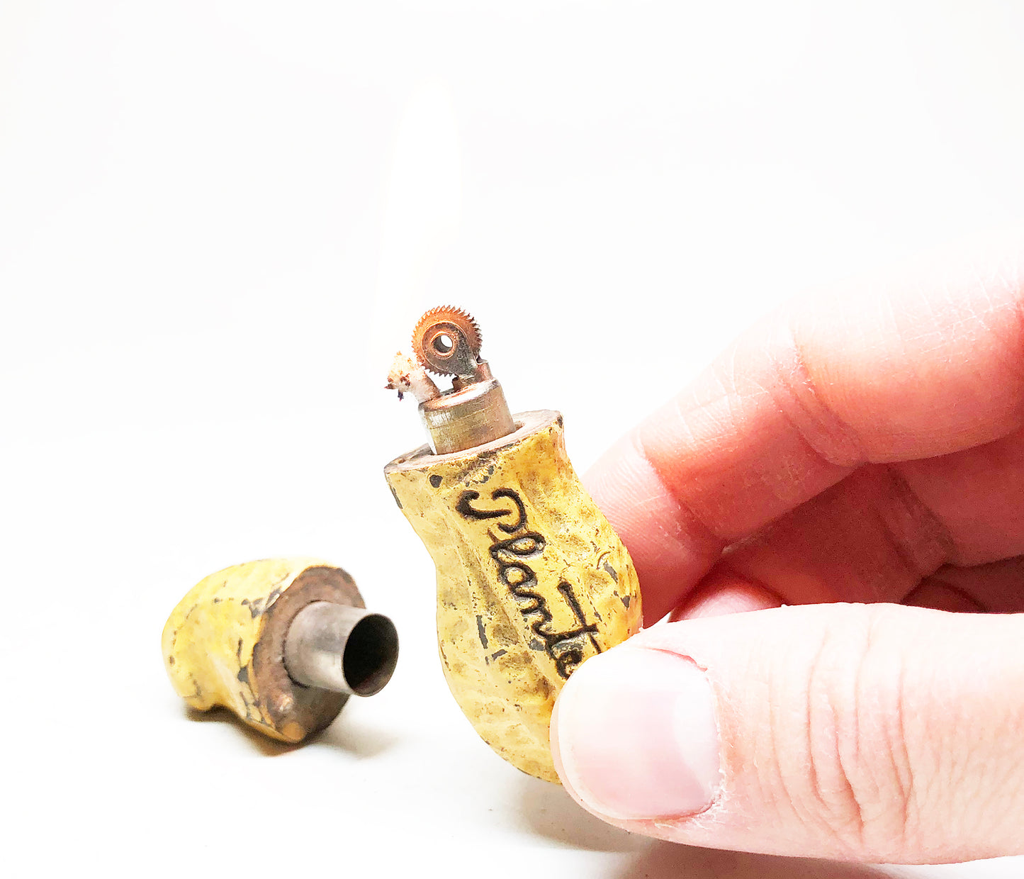 Planters Peanuts 1920s Figural Advertising Lighter