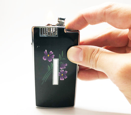1940s Ronson Pal Lighter & Case Combination