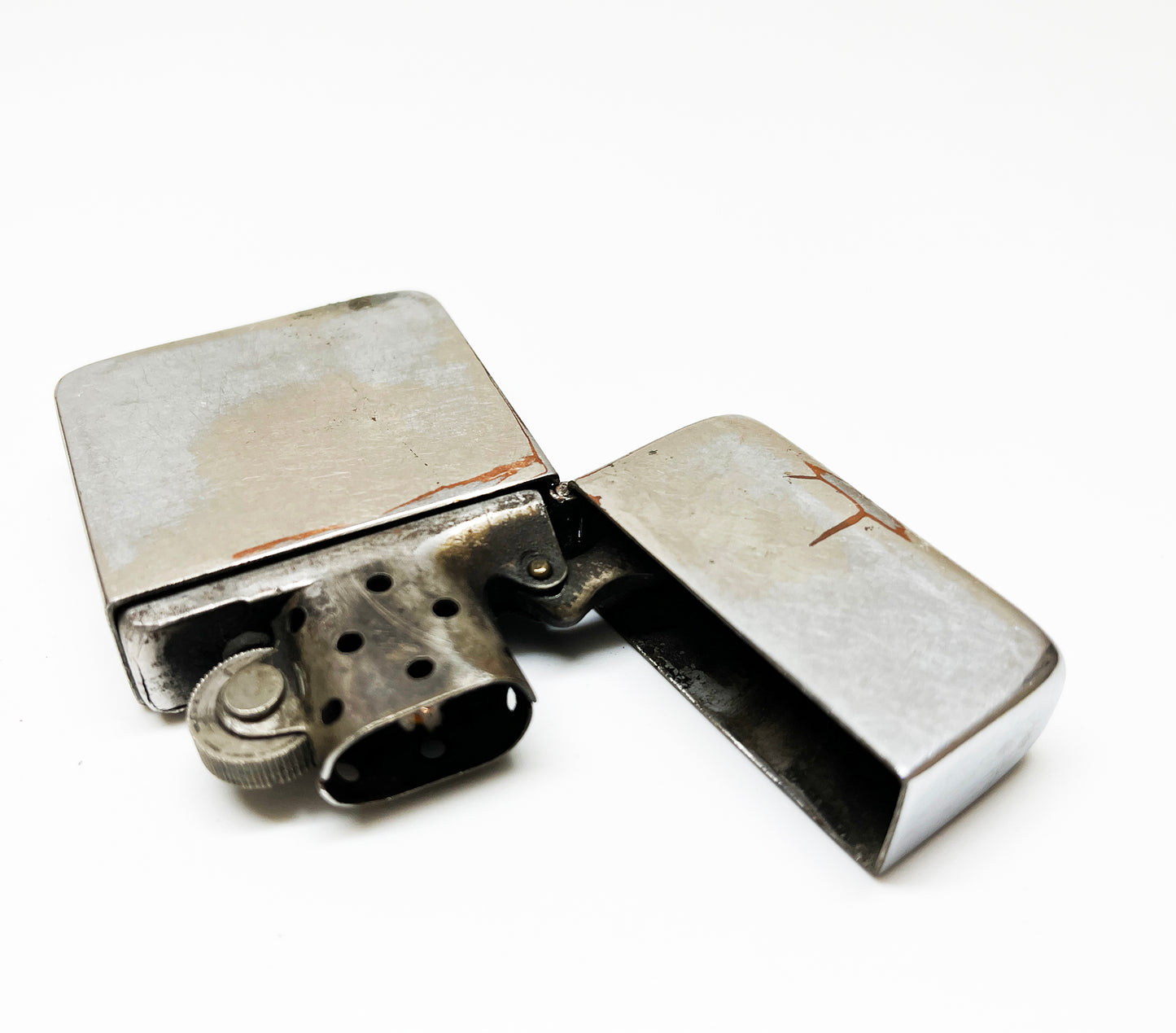 1943 - 1945 Zippo Three Barrel Working Lighter