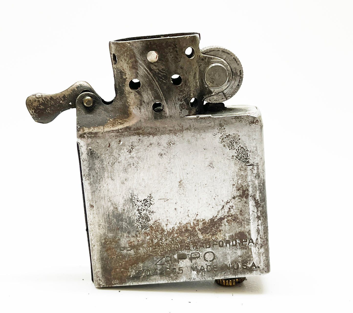 1943 - 1945 Zippo Three Barrel Working Lighter