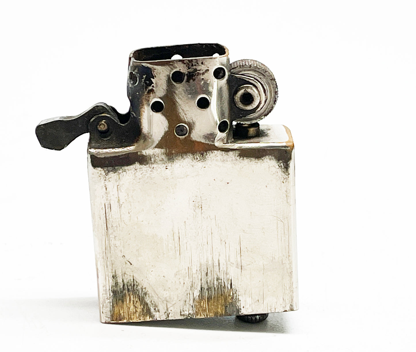 1937 - 1941 Air Force Zippo Four-Barrel Hinge Lighter with Original Silver