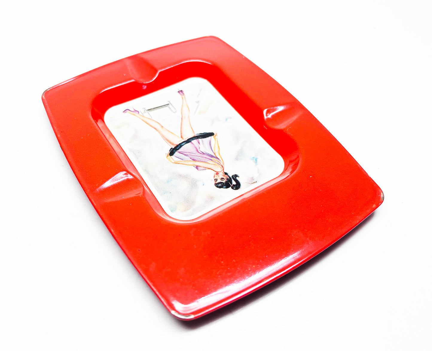 1950s Pinup Girl Ashtray