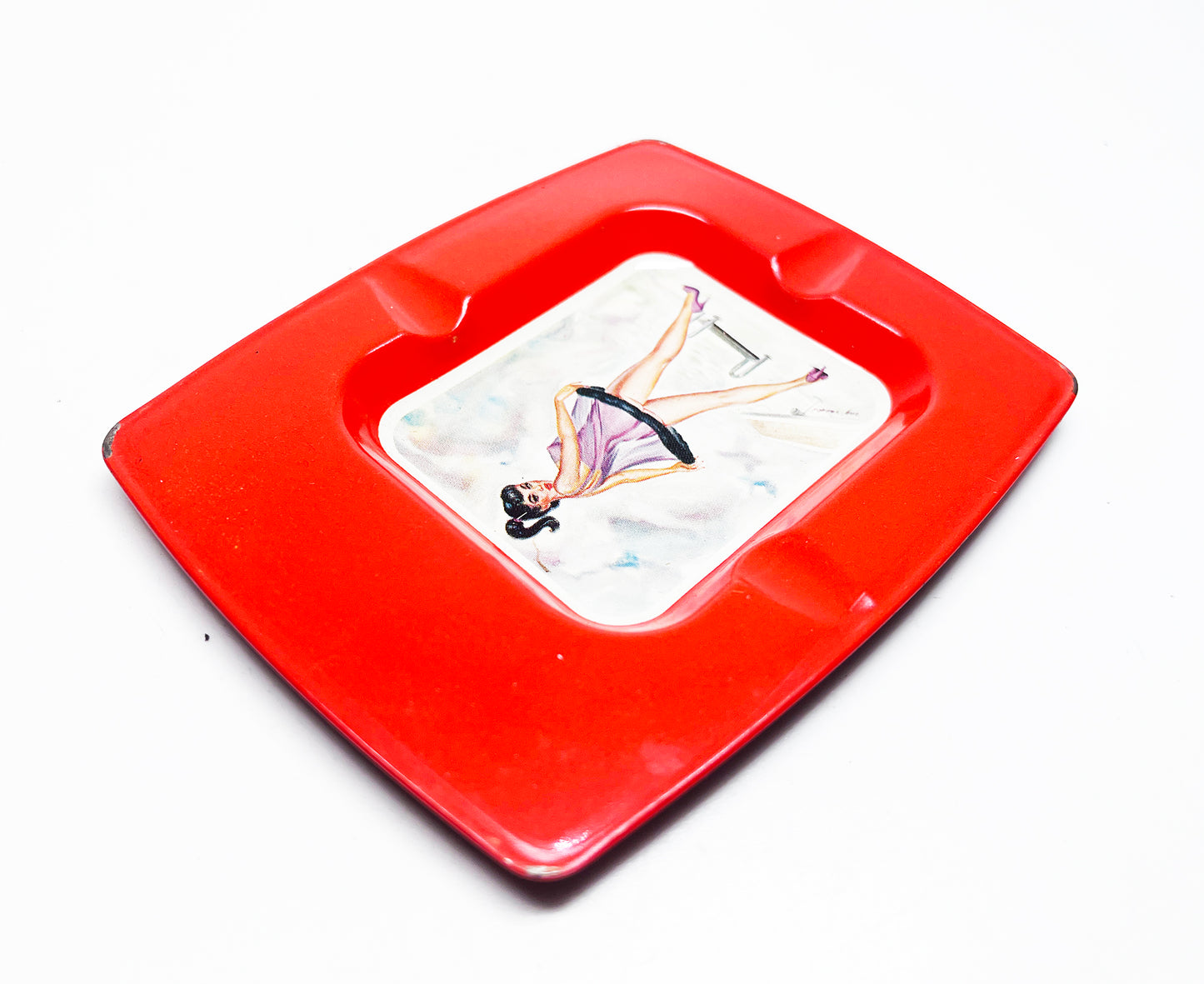1950s Pinup Girl Ashtray