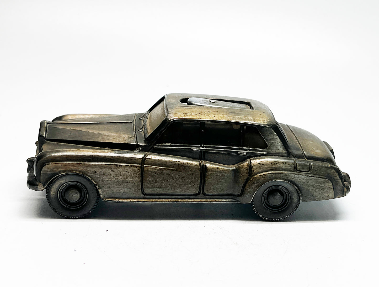 1960s Semi Automatic Push Button Rolls Royce Cloud Luxury Car Table Lighter