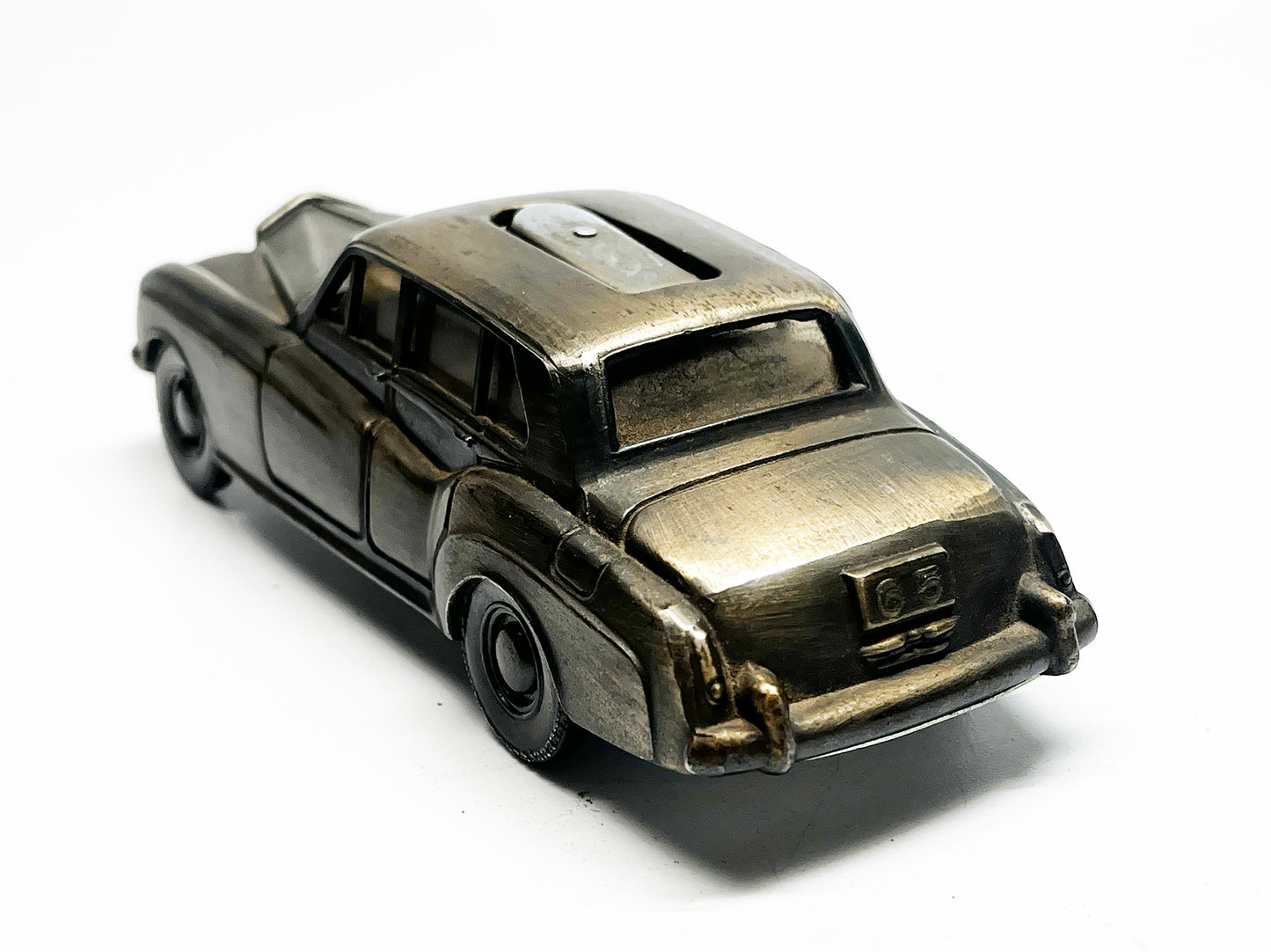 1960s Semi Automatic Push Button Rolls Royce Cloud Luxury Car Table Lighter