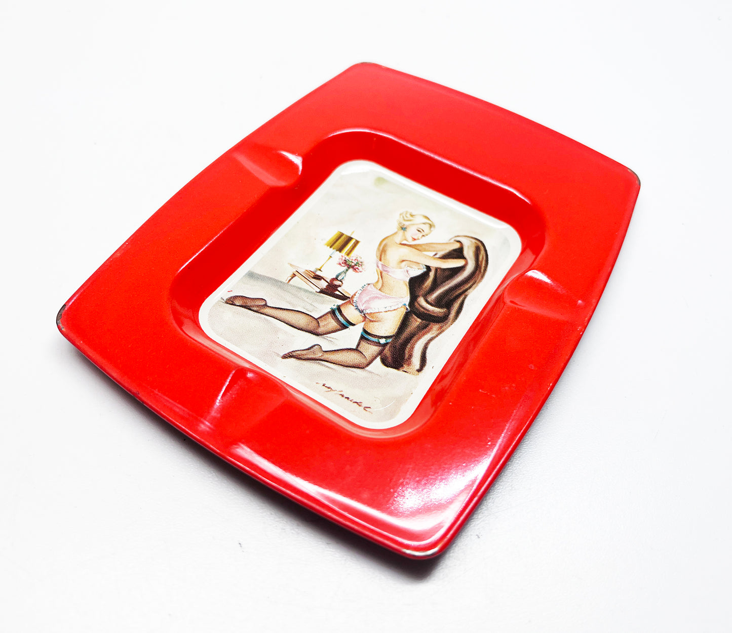 1950s Pinup Girl Ashtray