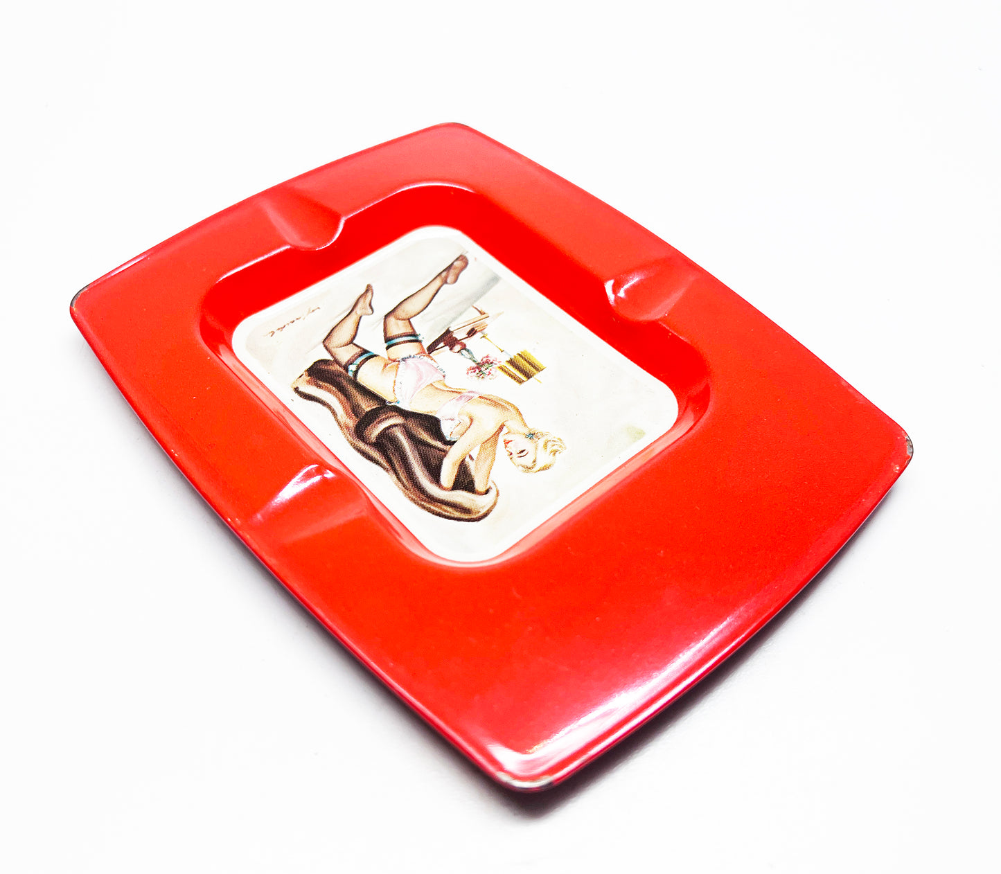 1950s Pinup Girl Ashtray