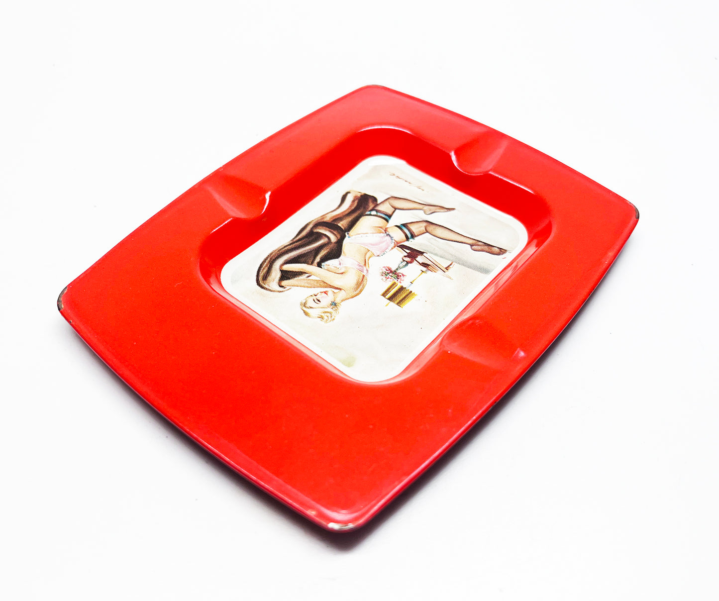 1950s Pinup Girl Ashtray