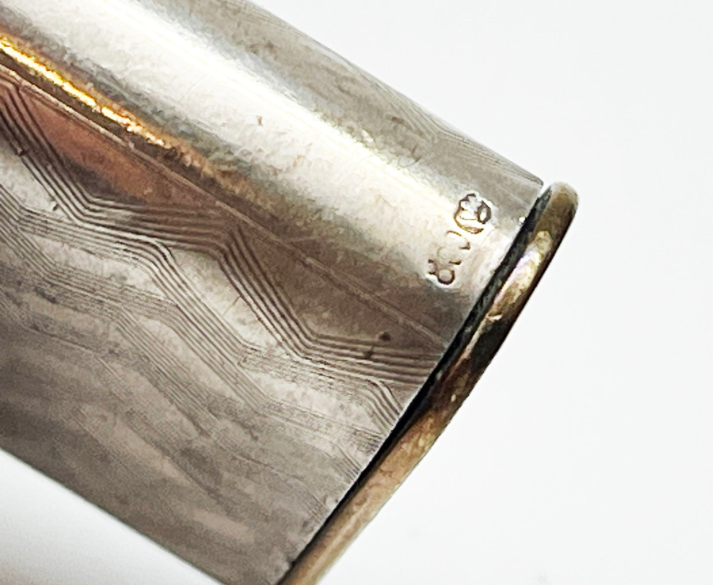1920s German Silver Wrapped Lift Arm Lighter