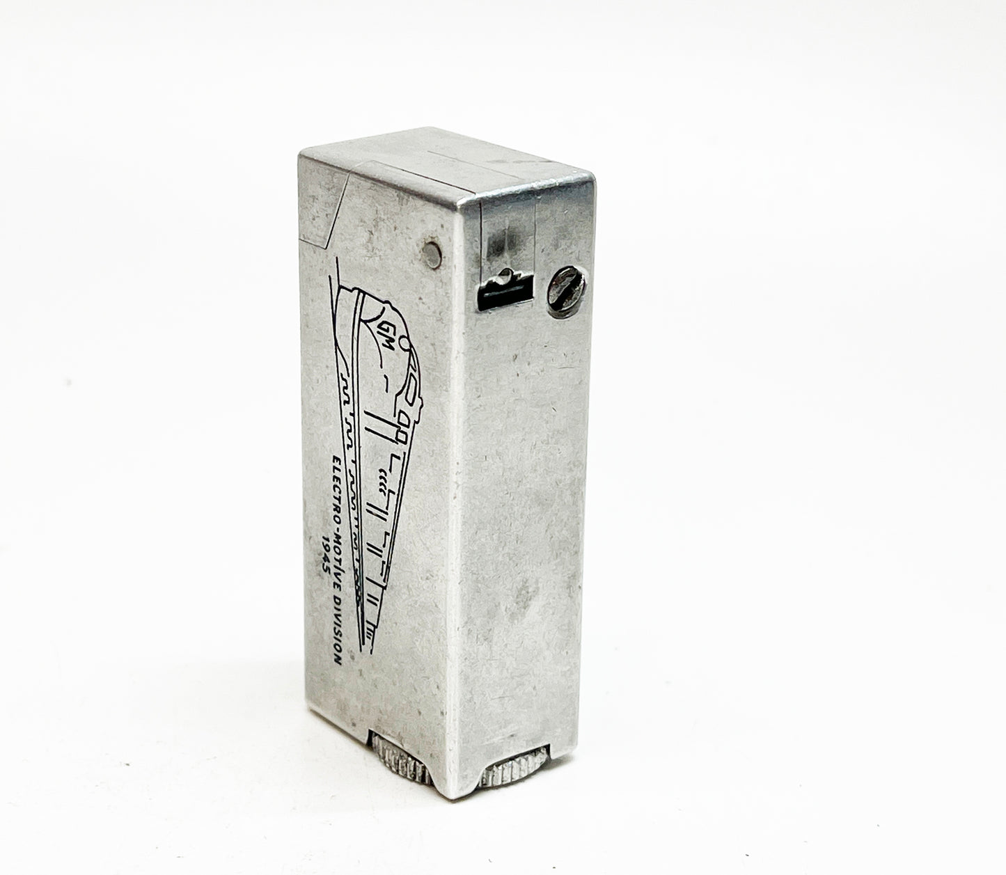 1940s GM Electro-Motive Crown Block Train Advertising Lighter