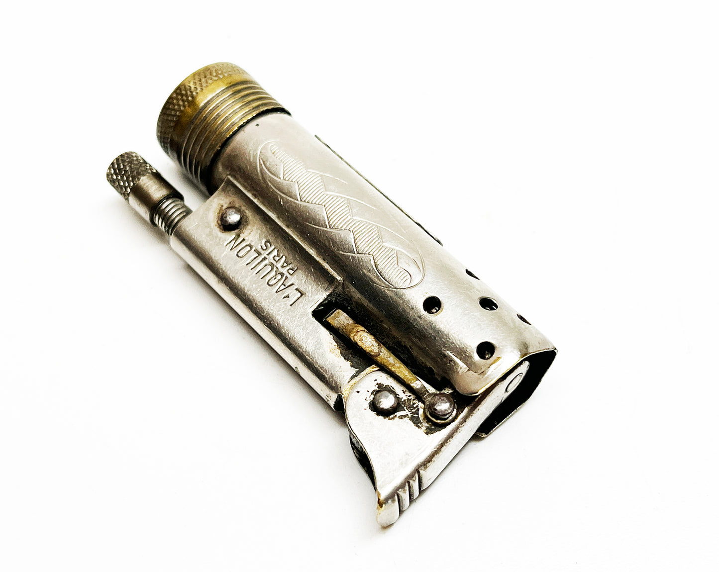 Working 1920s French L'Aquilon Flip Action Lighter