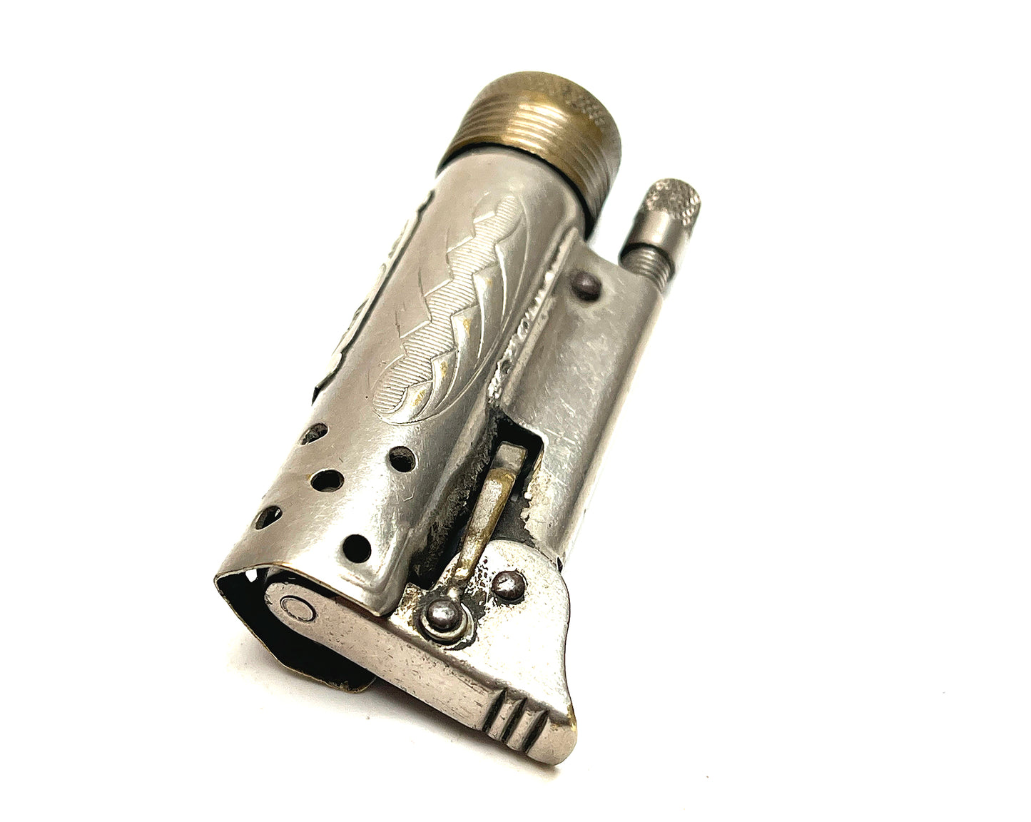 Working 1920s French L'Aquilon Flip Action Lighter