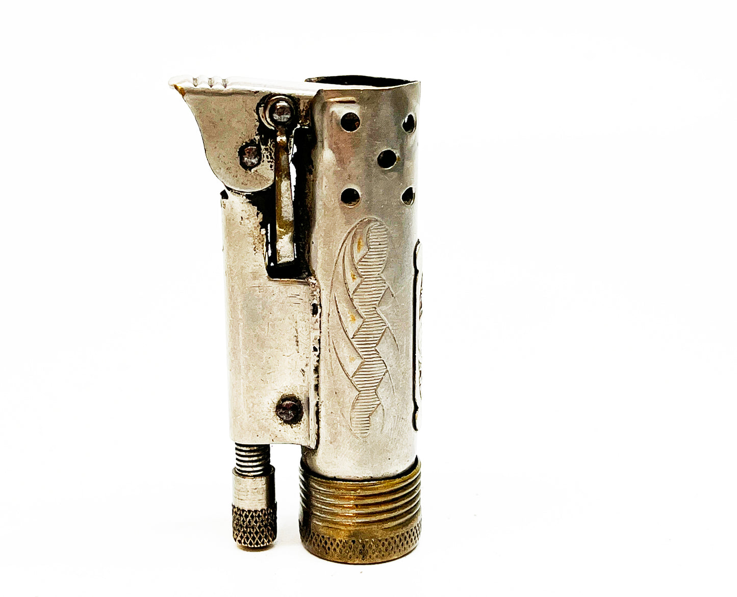 Working 1920s French L'Aquilon Flip Action Lighter