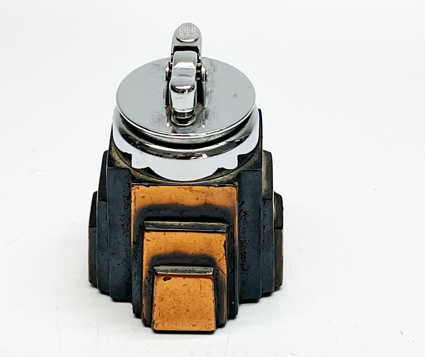 1929 Ronson New Yorker Copper-Base Table Lighter
