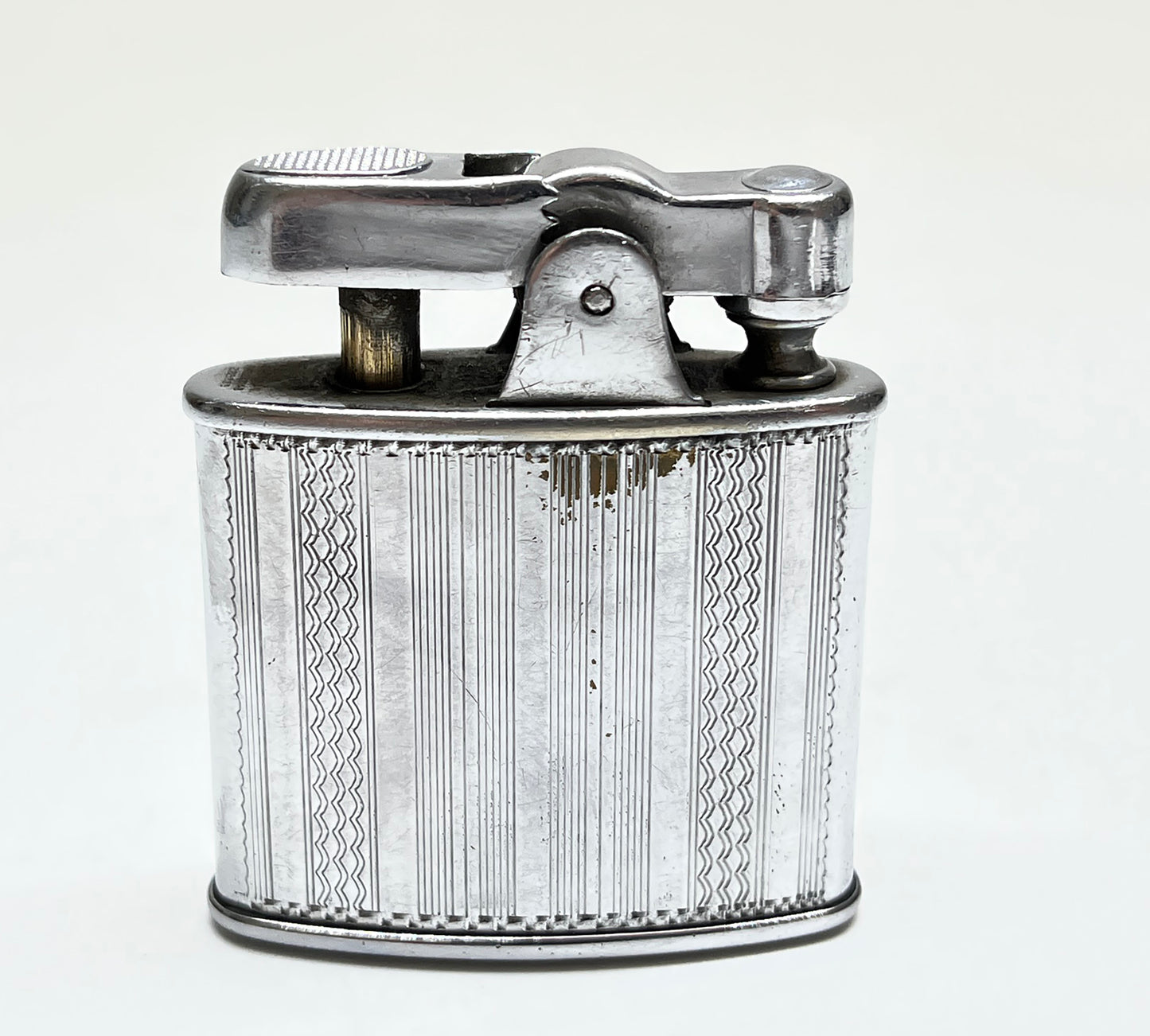 1929-1930 Ronson De-Light Lighter and Cigarette Case Set