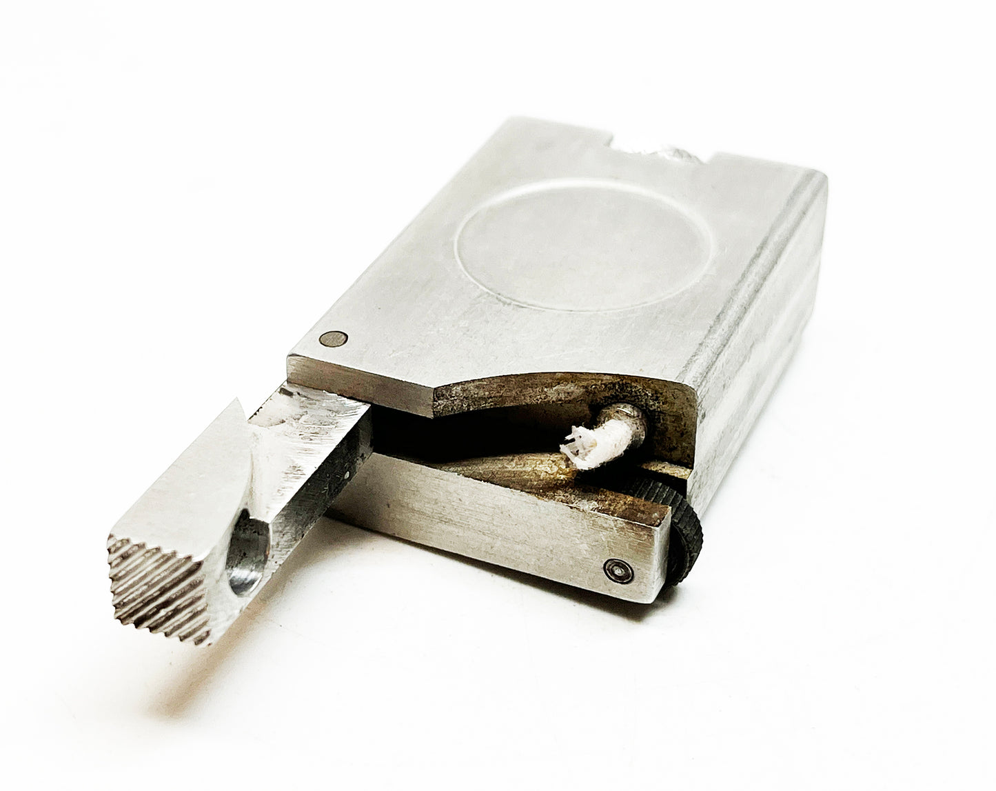 Working 1940s Aluminum Block Lighter