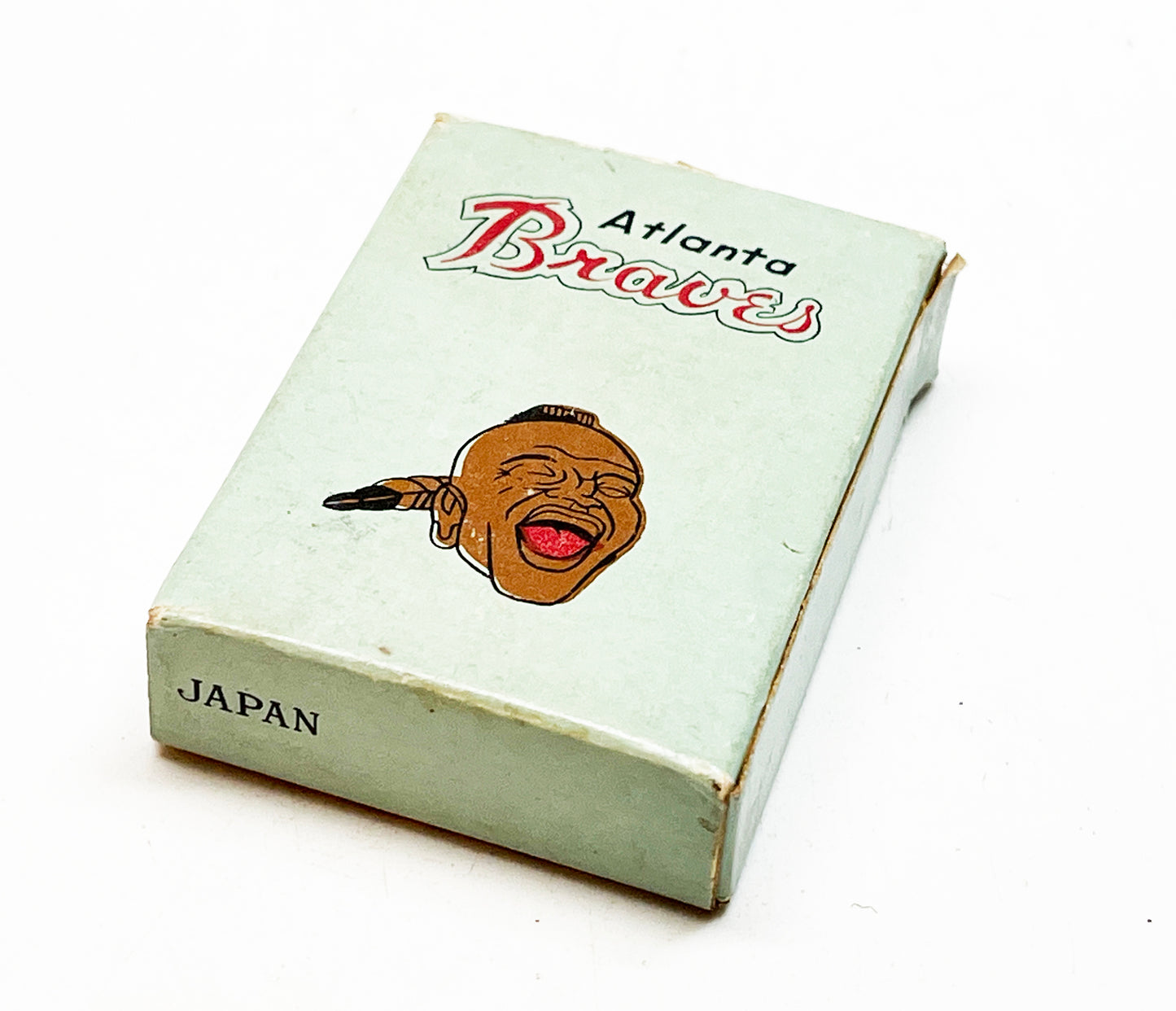1960s Atlanta Braves Baseball Lighter in Original Box