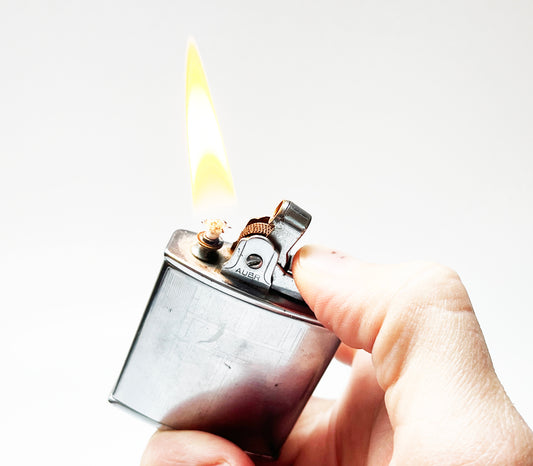 Rare Auer Ashtray Lighter 1950s Combo