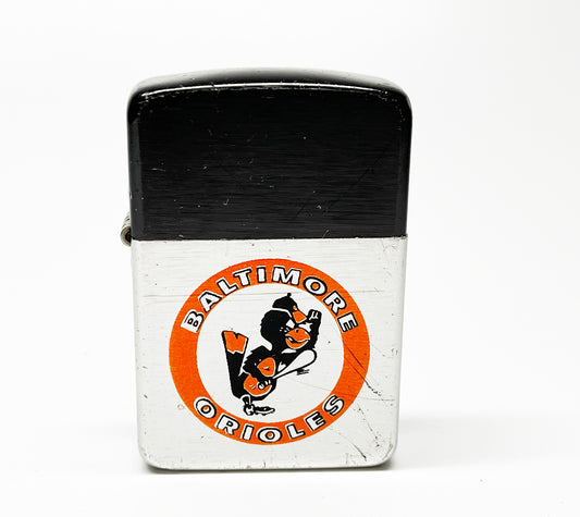 1960s Baltimore Orioles MLB Baseball Storm King Lighter