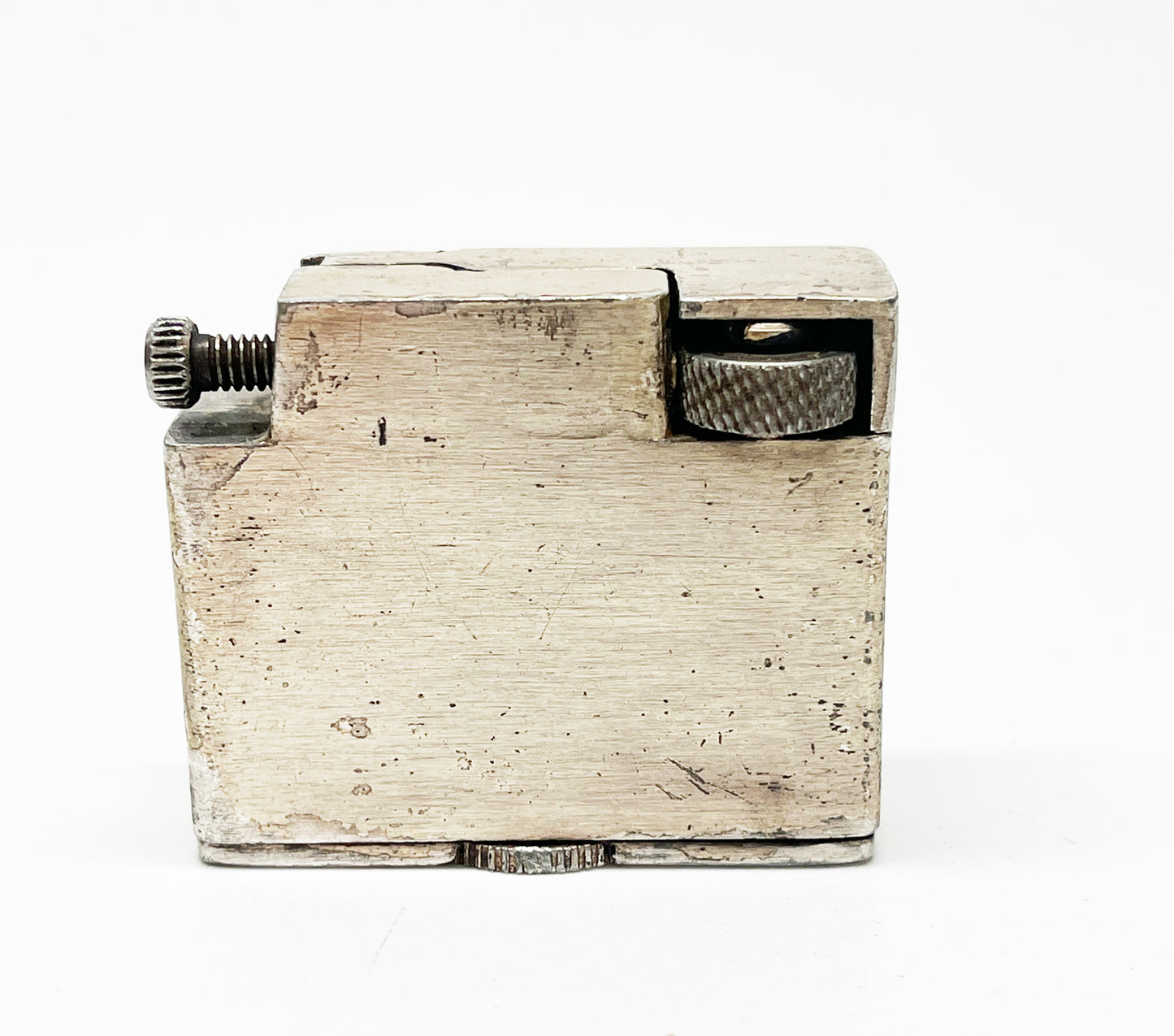 Lift Arm Hand Made Block Aluminum 1940s Machined Lighter