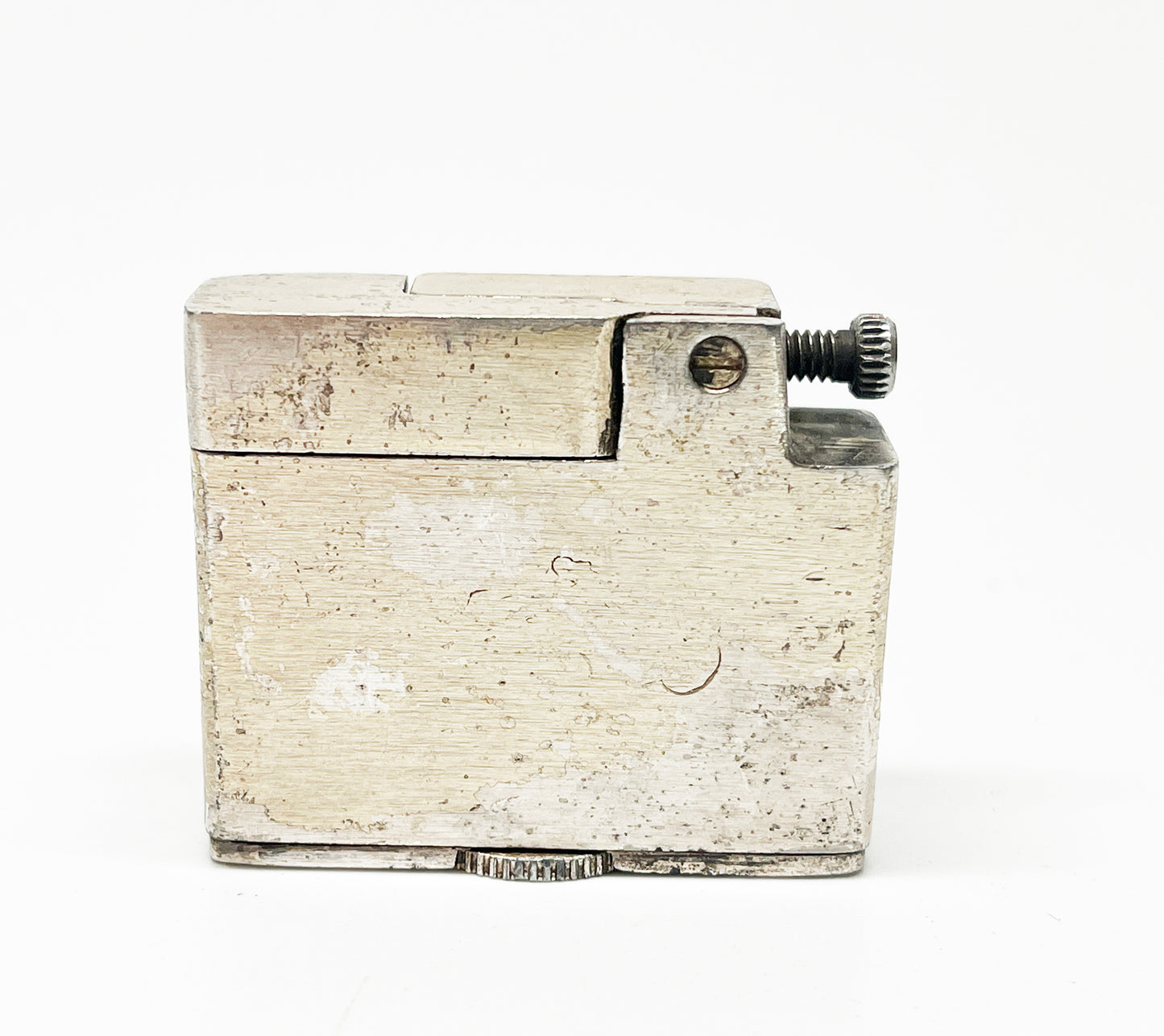 Lift Arm Hand Made Block Aluminum 1940s Machined Lighter