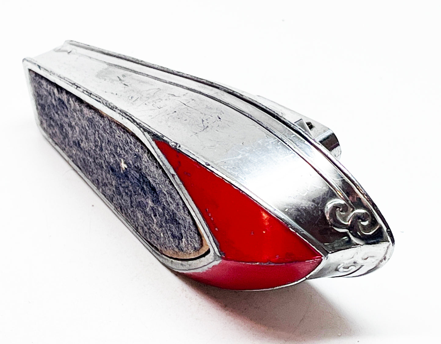 1950s Motor Boat Shaped Occupied Semi Automatic Japan Lighter