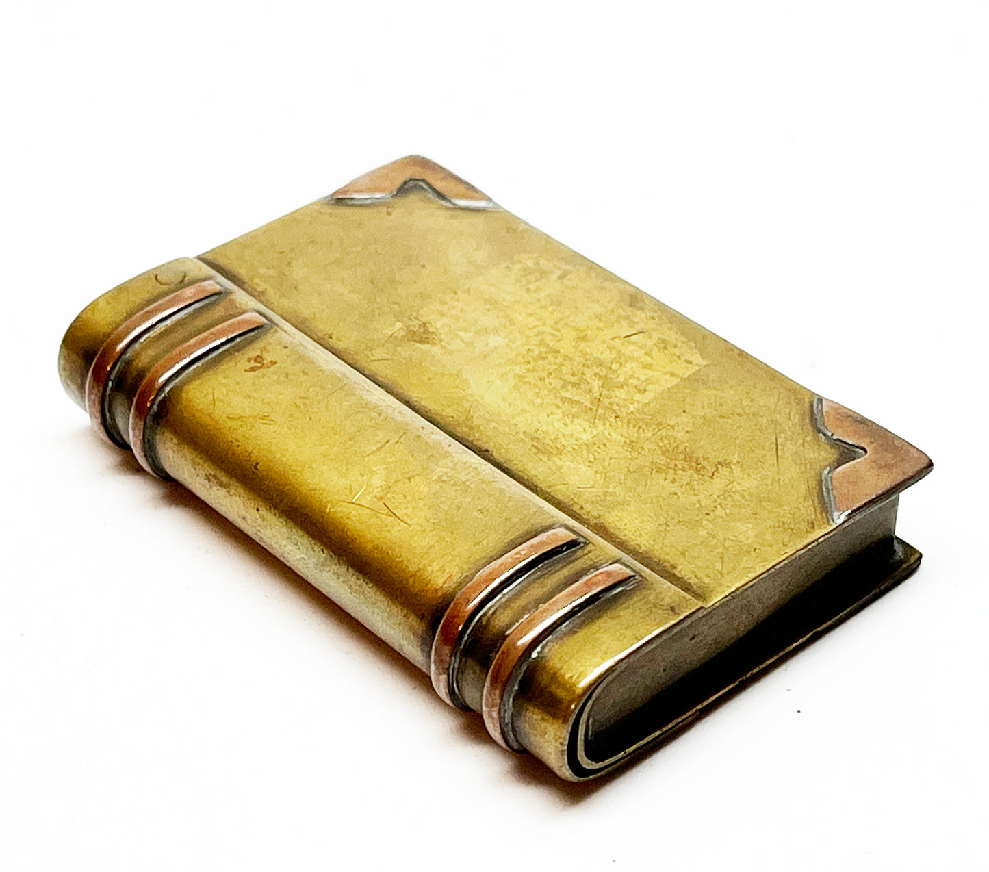 WWI Trench Art Book-Shaped Lighter