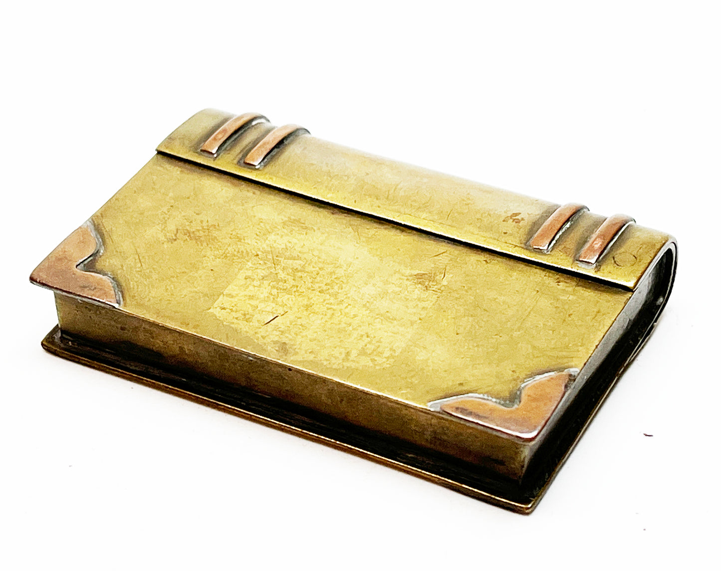 WWI Trench Art Book-Shaped Lighter