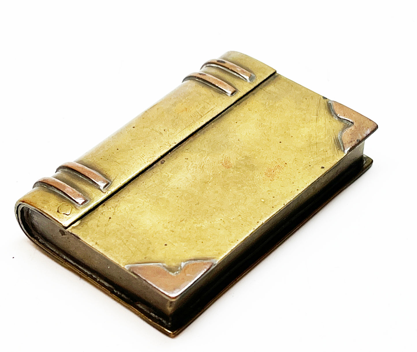 WWI Trench Art Book-Shaped Lighter