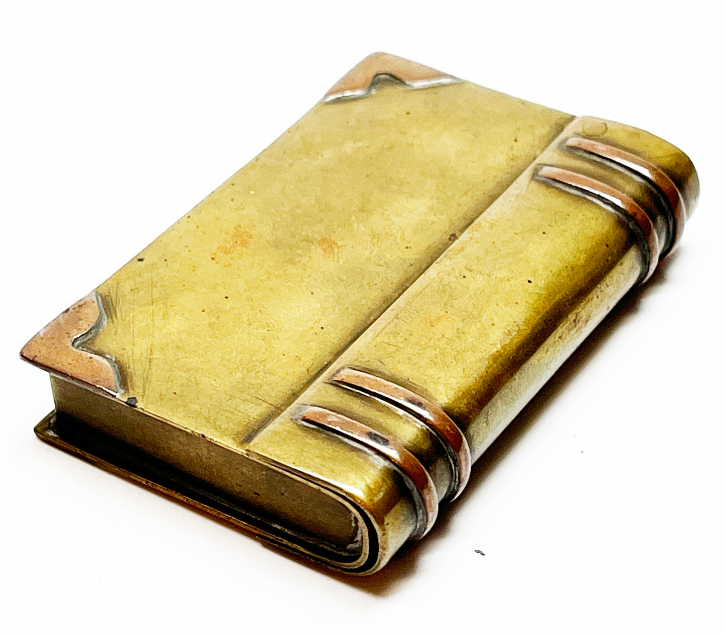 WWI Trench Art Book-Shaped Lighter