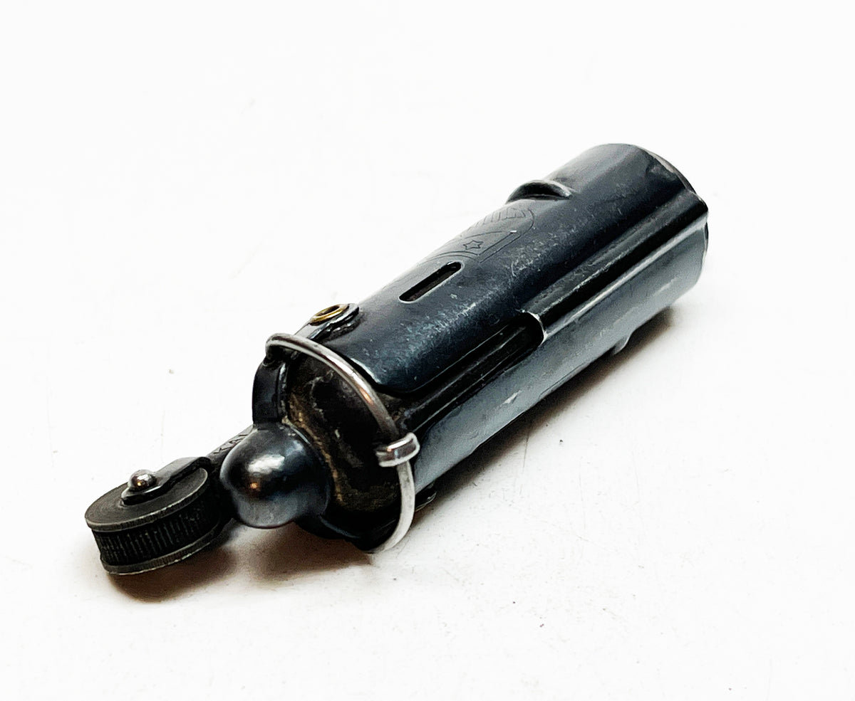 Working 1940s  WWII Bowers Sure Fire Side Sleeve Lighter
