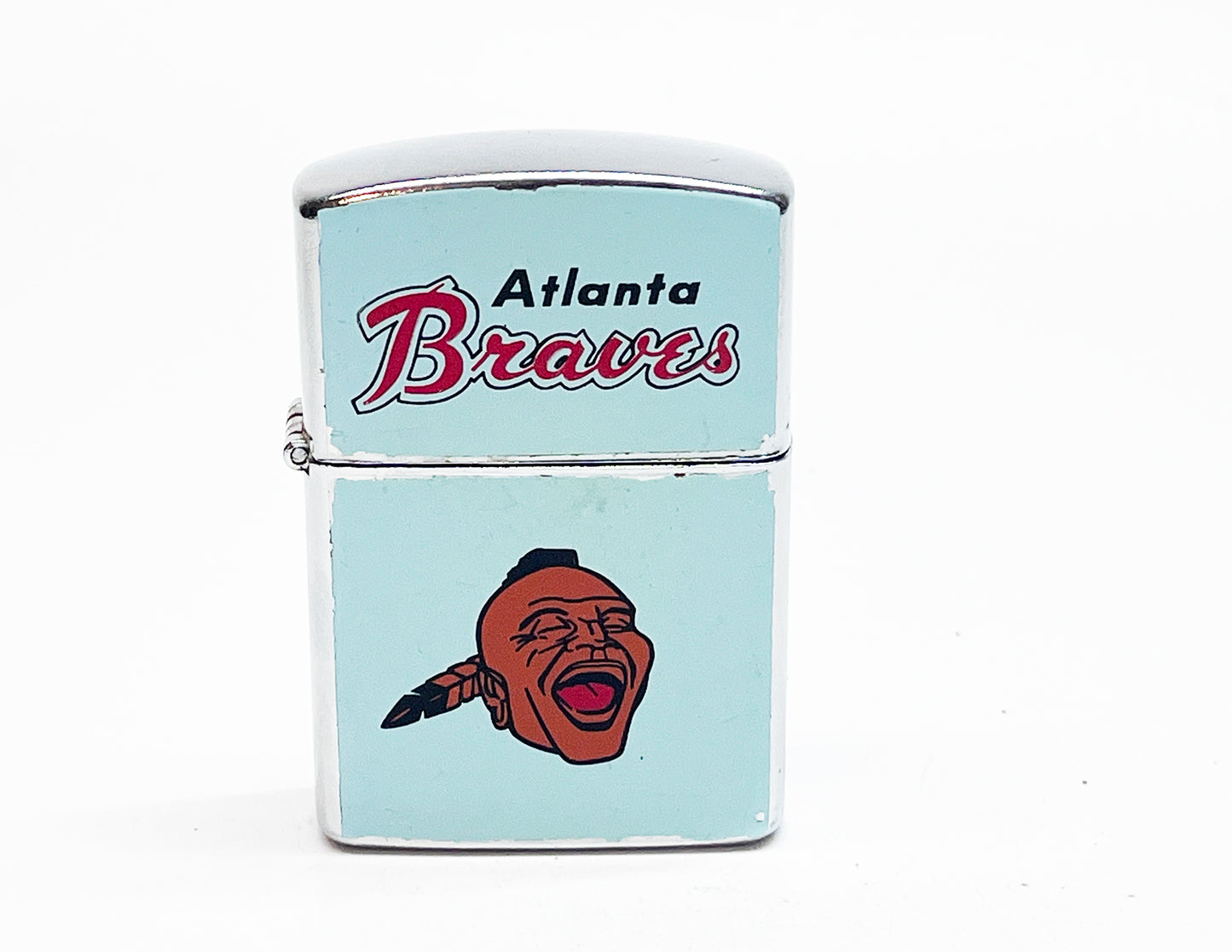 1960s Atlanta Braves Vintage Baseball Lighter