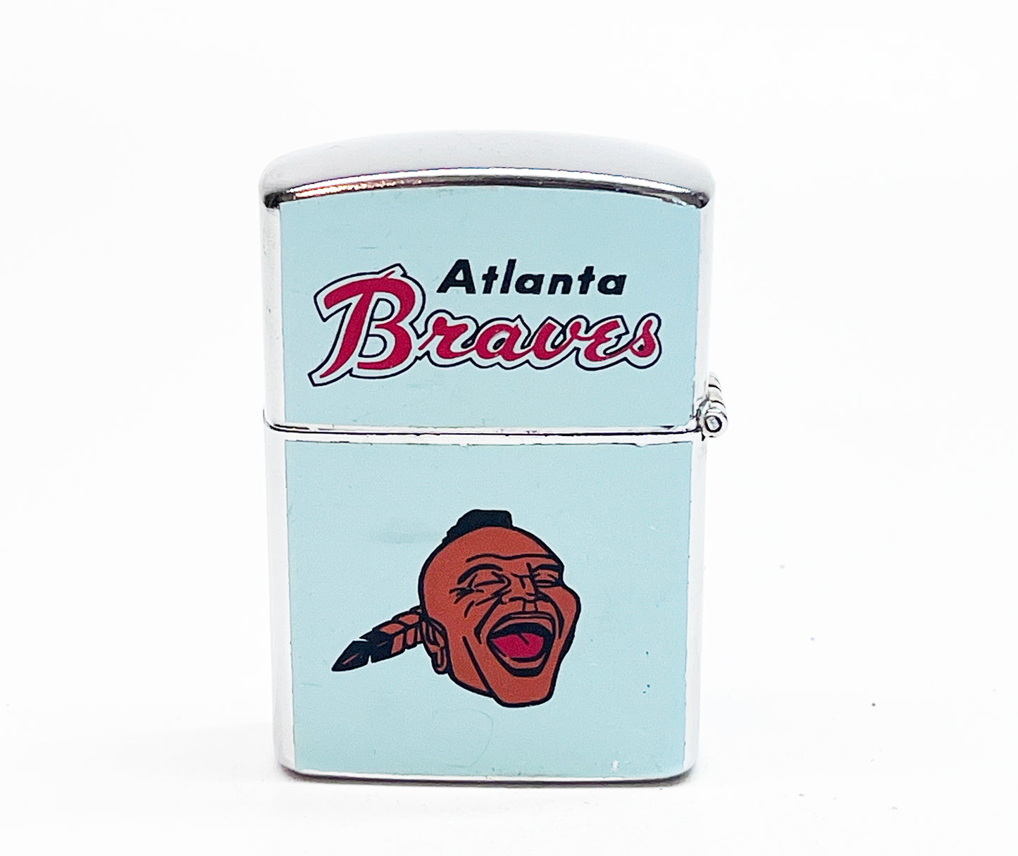 1960s Atlanta Braves Vintage Baseball Lighter