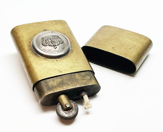 Hand Made WWI Era English Brass Trench Style Lighter