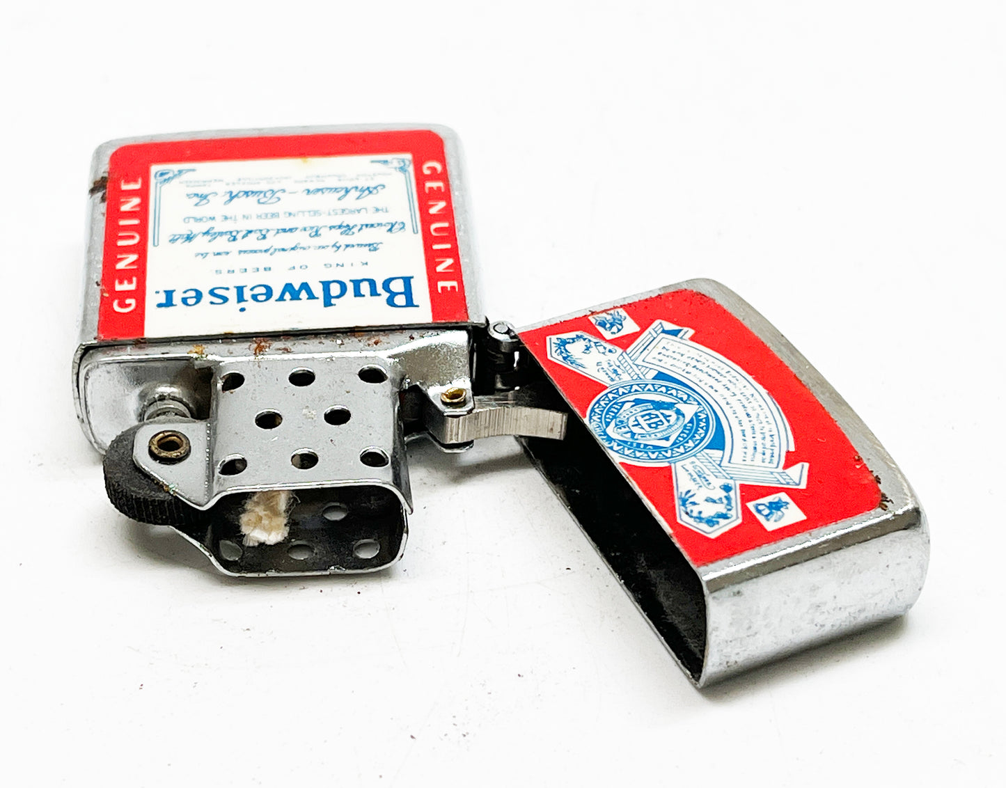 1960s Budweiser Beer Advertising Lighter