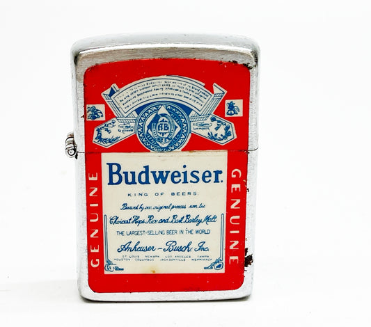 1960s Budweiser Beer Advertising Lighter