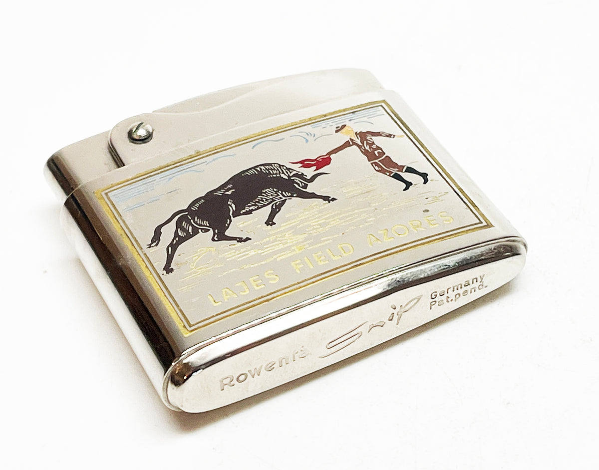 1950s Rowenta Snip Bullfighting Lajes Field Azores German Working Lighter