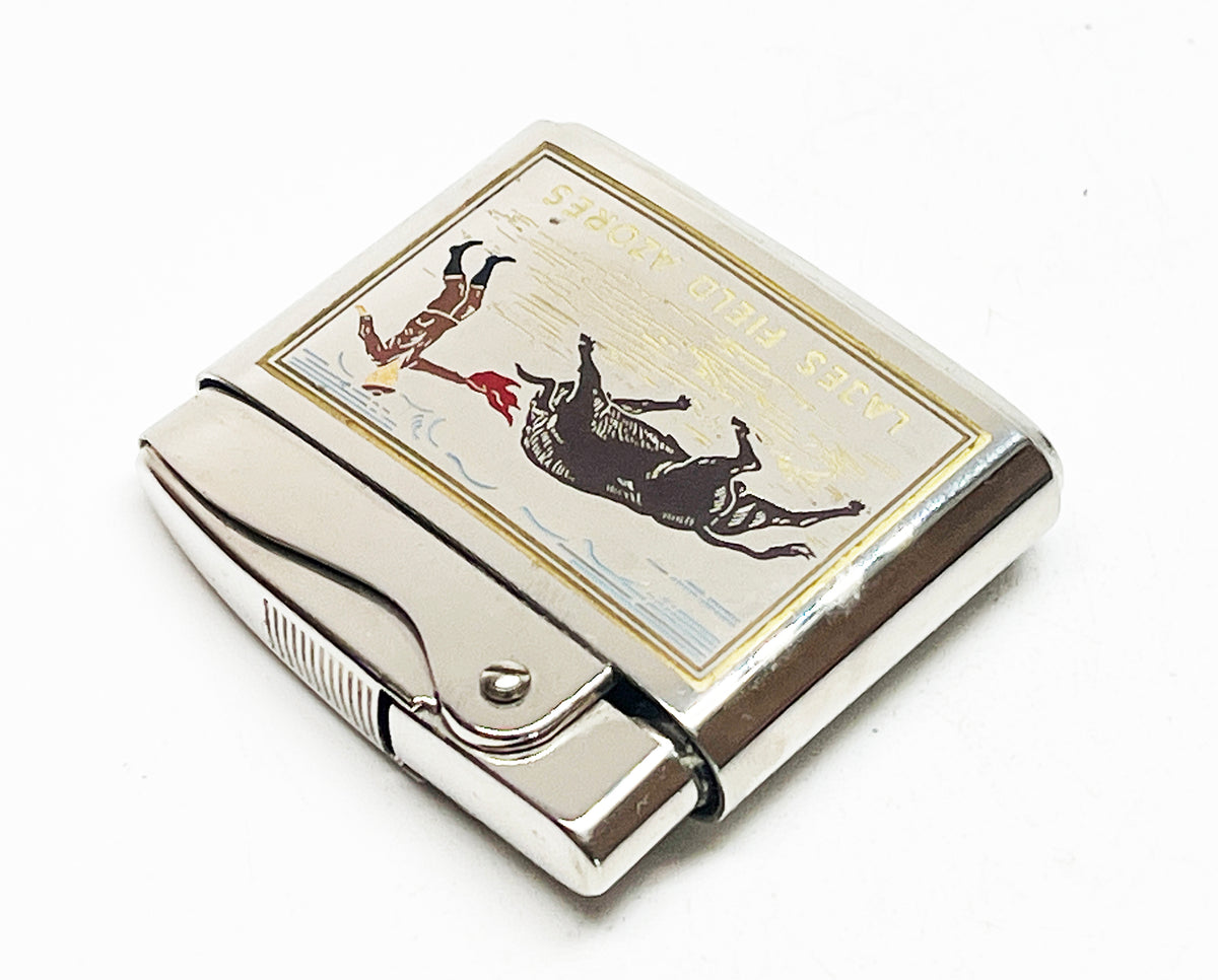 1950s Rowenta Snip Bullfighting Lajes Field Azores German Working Lighter
