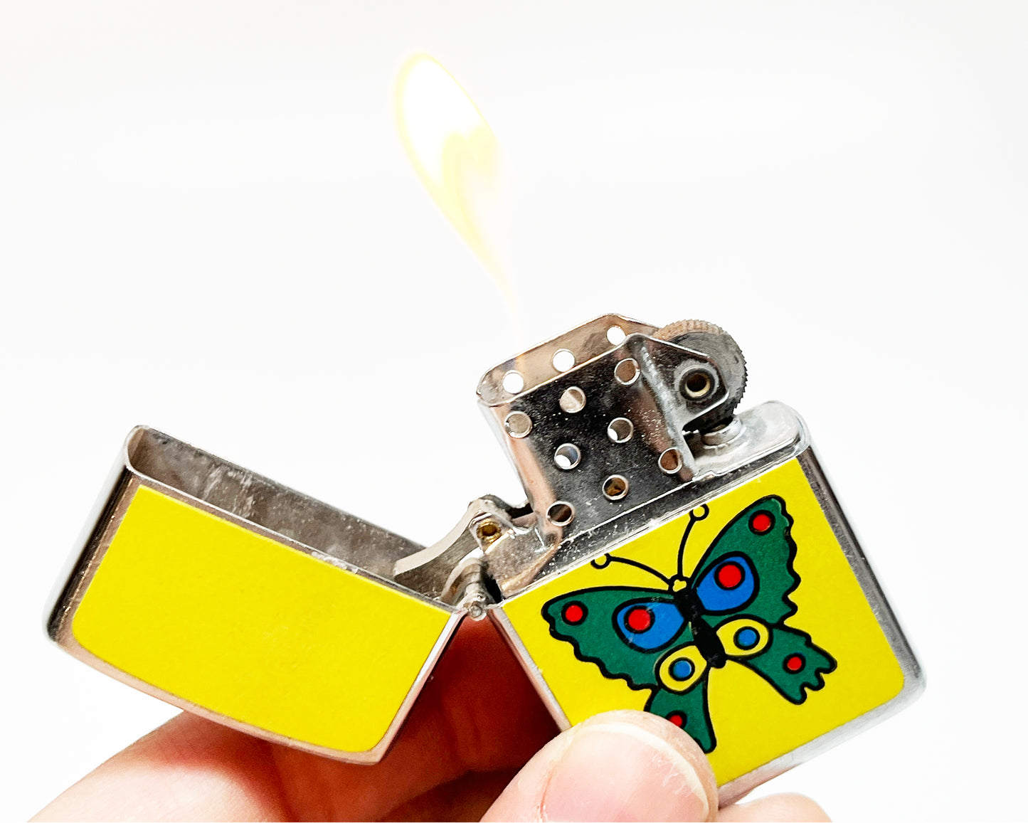 1960s Butterfly Hippie My-Lite Brand  Lighter