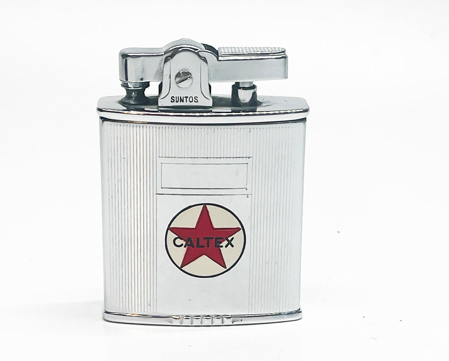 1950s Suntos Caltex Advertising Ashtray Lighter 1950s Combo