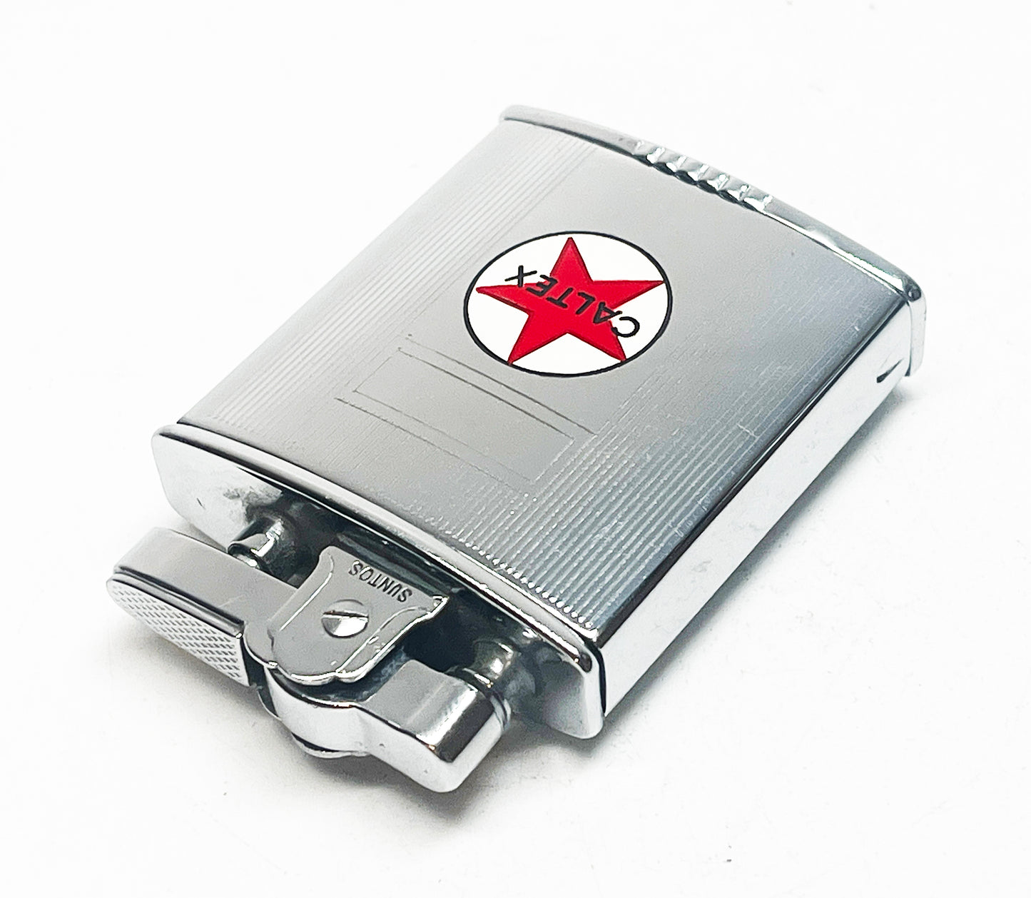 1950s Suntos Caltex Advertising Ashtray Lighter 1950s Combo