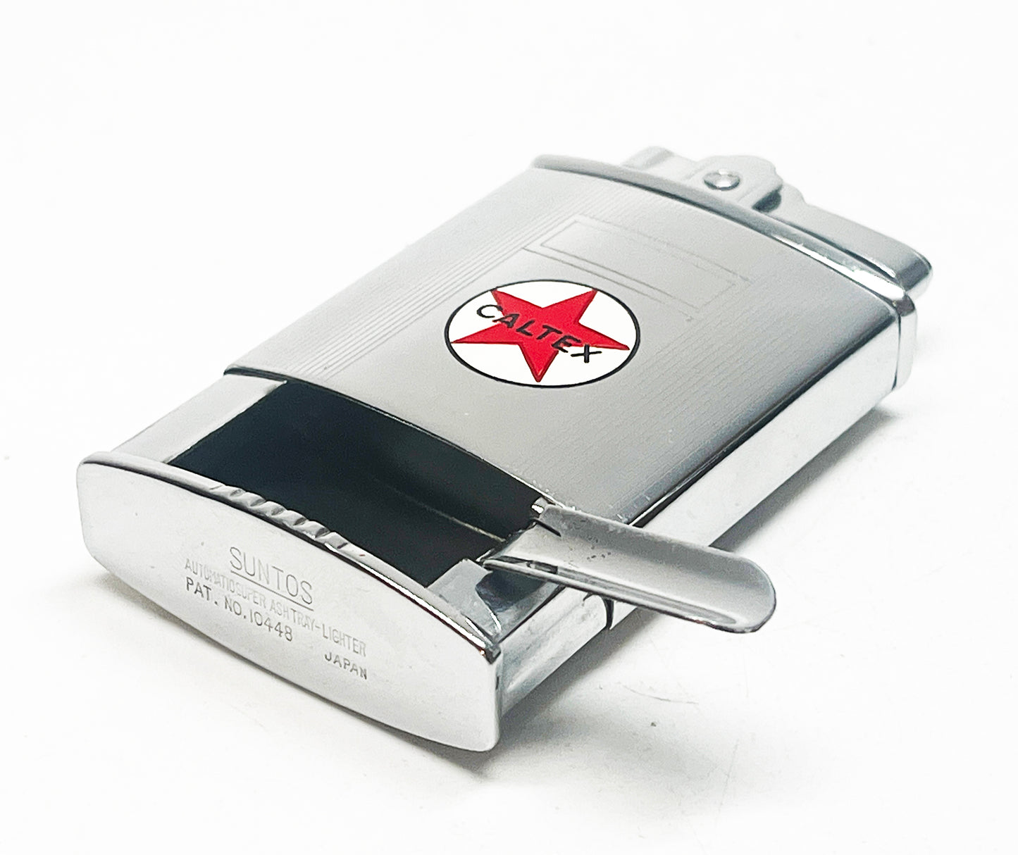 1950s Suntos Caltex Advertising Ashtray Lighter 1950s Combo
