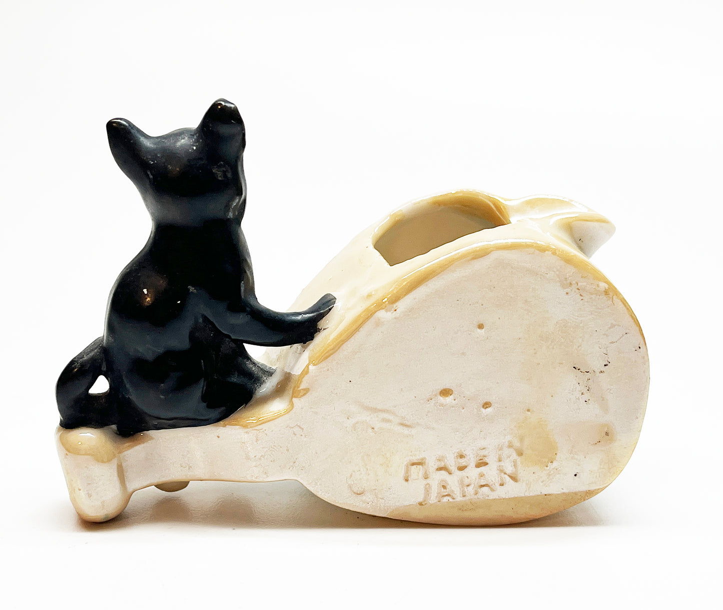 1950s Black Cat Guitar Japanese Ashtray