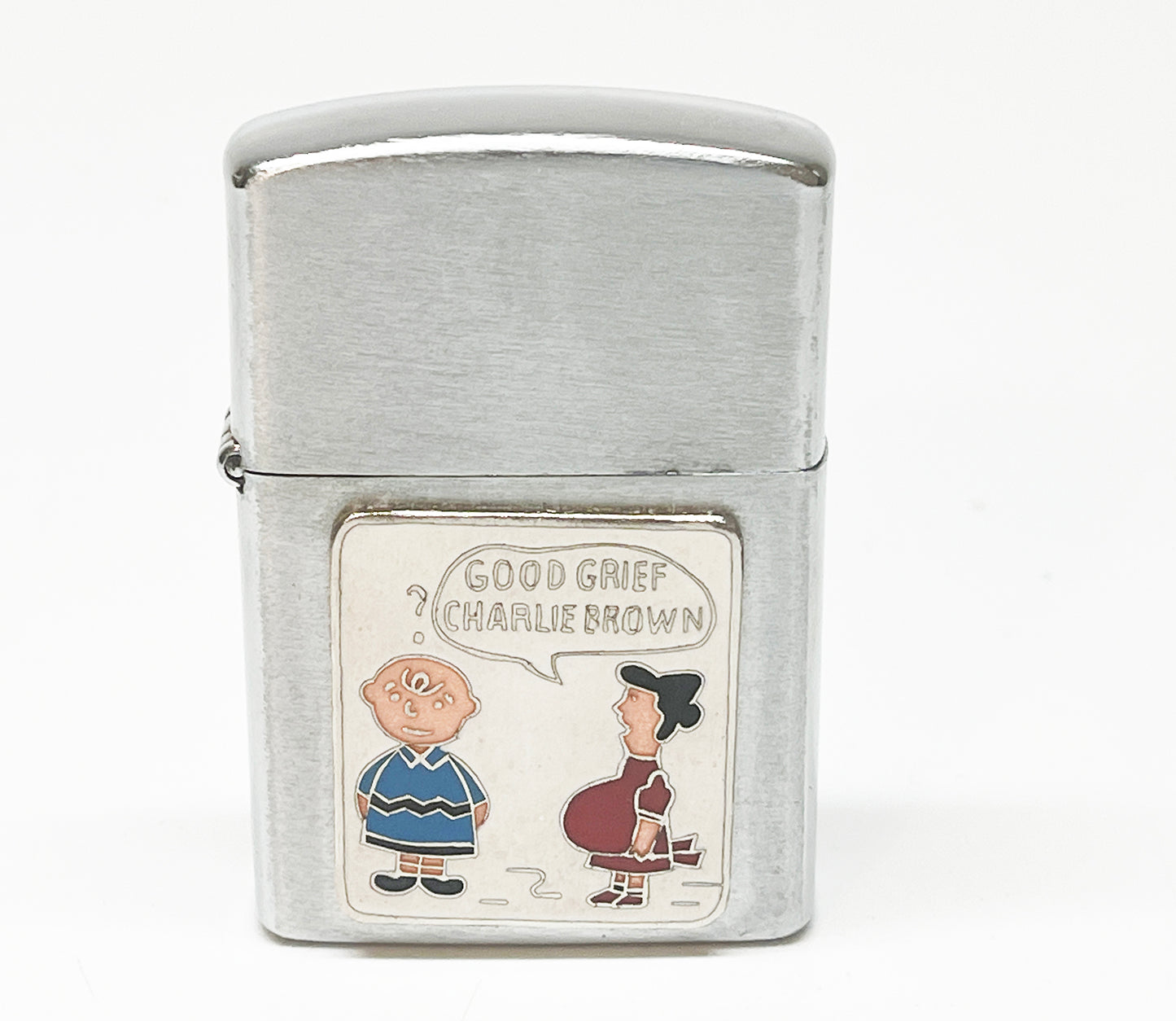 1960s Charlie Brown Funny Vietnam Era Flip Top Lighter