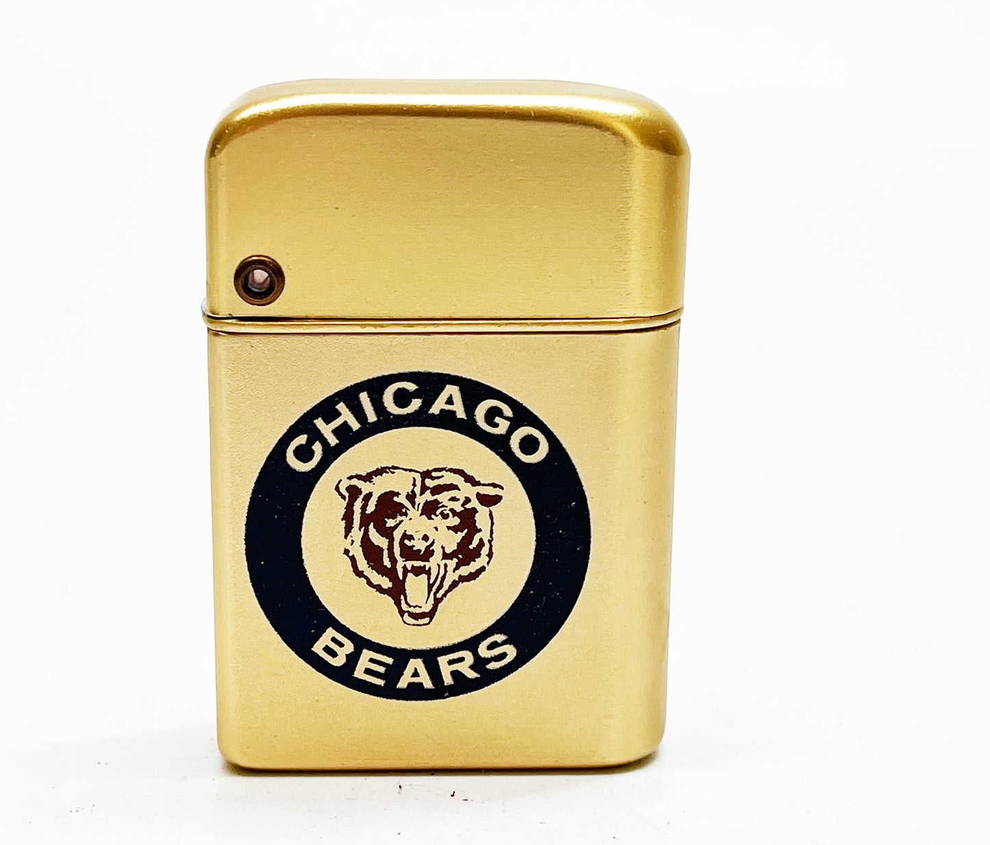 1960s Chicago Bears NFL Football Lighter in Original Box