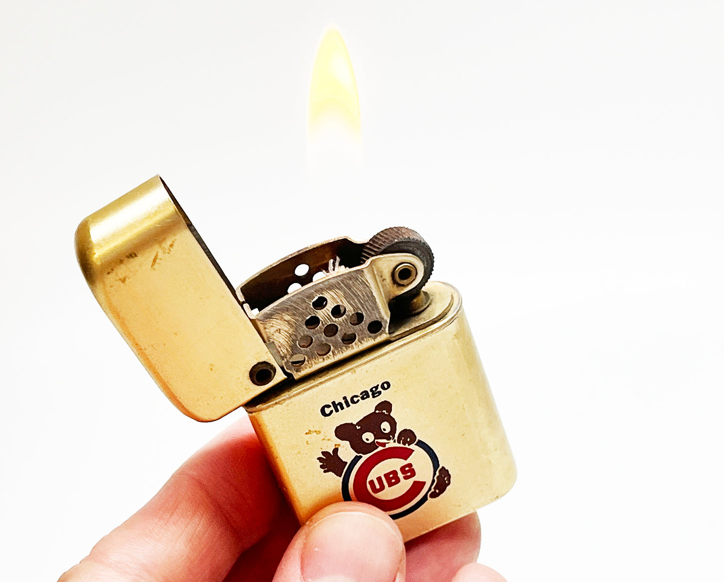 1960s Chicago Cubs Baseball MLB Storm Master Lighter
