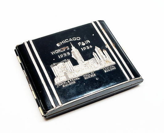 1933 Chicago World's Fair Cigarette / Card Case